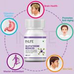 Buy INLIFE L Glutathione Reduced Supplement Vitamin C Milk Thistle Grape Seed Extract Biotin Skin Whitening Men Women 1000mg - 30 Veg Capsules - Purplle