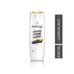 Buy Pantene Advanced Hair Fall Solution Long Black Shampoo (340 ml) - Purplle