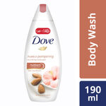 Buy Dove Almond Cream and Hibiscus Body Wash (190 ml) - Purplle