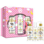 Buy Mom & World Baby Girl Kit - Wash + Baby Sunscreen Lotion + Baby Nourishing Lotion - Purplle