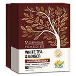 Buy Morpheme Remedies White Tea & Ginger Handmade Luxury Soap (125 g) - Purplle