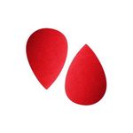 Buy PAC Mini Sponge Set (Water Drop) (Red) (2 Pc) - Purplle