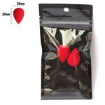 Buy PAC Mini Sponge Set (Water Drop) (Red) (2 Pc) - Purplle