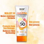 Buy WOW Skin Science AM2PM Sunscreen SPF 50 UVA & UVB Protection (100 ml) - Purplle