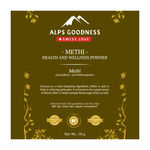 Buy Alps Goodness Health & Wellness Powder - Methi (50 gm) to Enhance Overall Well-Being - Purplle