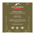 Buy Alps Goodness Health & Wellness Powder - Pippali Fruit (50 gm) to Enhance Overall Well-Being - Purplle