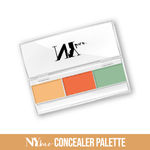 Buy NY Bae Concealer with Orange & Green Color Corrector Palette, For Wheatish Skin, Maskin' at Manhattan - Almond at Top of the Rock 3 (1.5 g X 3) - Purplle