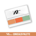 Buy NY Bae Concealer Palette with Orange & Green Color Corrector, For Dusky Skin, Maskin' at Manhattan - Caramel at Theatre District 5 (1.5 g X 3) - Purplle