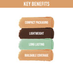 Buy NY Bae Concealer & Contour Palette with Green Color Corrector, For Fair Skin, Maskin' at Manhattan - Golden Pulitzer Light Show 11 (1.5 g X 3) - Purplle