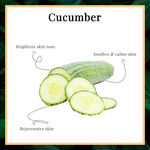Buy Good Vibes Cucumber Moisturizing Face Gel | Cleansing, Calming, Soothing | No Parabens, No Sulphates, No Mineral Oil, No Animal Testing (100 g) - Purplle