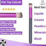 Buy Gorgio professional Flat Top Kabuki Brush (color may vary) - Purplle