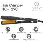 Buy Gorgio Professional High Performance Hair Crimper - HC1290 - Purplle