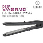 Buy Gorgio Professional High Performance Hair Crimper - HC1230 - Purplle