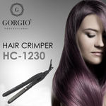 Buy Gorgio Professional High Performance Hair Crimper - HC1230 - Purplle