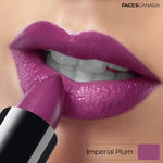 Buy FACES CANADA Weightless Creme Finish Lipstick - Imperial Plum, 4 gm | Creamy Finish | Smooth Texture | Long Lasting Rich Color | Hydrated Lips | Vitamin E, Jojoba Oil, Shea Butter, Almond Oil - Purplle