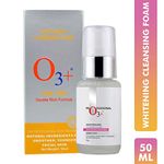 Buy O3+ Whitening Cleansing Foam Brightening & Whitening(50gm) - Purplle