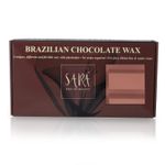 Buy Sara Brazilian Dark Chocolate Body Wax With Organic Cocoa - Professional Body Face Arm Legs Hair Removal Wax For All Skin Type (500 g) - Purplle