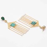 Buy Ferosh Moksh Tassel Designer Indo Western Earrings - Purplle
