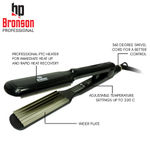 Buy Bronson Professional Hair Crimper with temperature controller ( Black) 1 Pc - Purplle