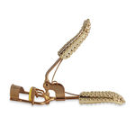 Buy Gorgio Professional Permium Eyelash Curler 24k Gold Coated with Eyelashes and Eyelash Glue - Purplle