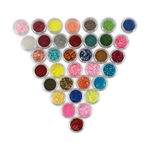 Buy Gorgio Professional Luxury Nail Art Colour for nail Paint -36 pots different colour -Set of 36 - Purplle
