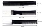 Buy Bronson Professional Combs Set Of 10 Pcs For Professional & Home Use - Purplle