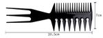 Buy Bronson Professional Combs Set Of 10 Pcs For Professional & Home Use - Purplle