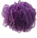 Buy Bronson Professional Bath Sponge Loofah Big Round For Body Scrubbing (Color May Vary) - Purplle