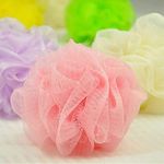 Buy Bronson Professional Bath Sponge Loofah Big Round For Body Scrubbing (Color May Vary) - Purplle