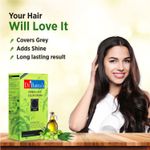 Buy Dr.Batra`s Herbal Hair Color Cream- Brown (130 g) - Purplle