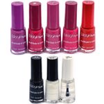 Buy Color Fever Color Pops Nail Polish Combo Offer - Multi Colors, Buy 5 get 3 FREE (5 ml each bottle)NPC04-36 44 19 11 16 -23 24 25 - Purplle