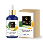Buy Good Vibes Under Eye Serum - Cucumber and Lemon (30 ml) - Purplle