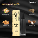 Buy Inatur Organic Eye Kohl Kajal - Black - Purplle
