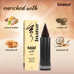 Buy Inatur Organic Eye Kohl Kajal - Brown - 3.5 gm - Purplle