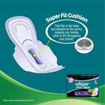 Buy Whisper Maxi Overnight Sanitary Pads Extra Large Wings 15 pc Pack - Purplle