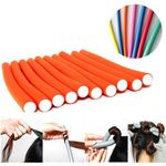 Buy AY Hair Foam Rollers Soft Twist Curler Rods For Your Hair - 10 Pieces (Color May Vary) - Purplle