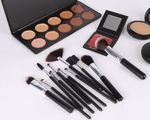 Buy AY 12 Pieces Professional Make up brush Set, Color May Vary - Purplle