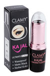 Buy Clamy Kajal Ultimate Black (Waterproof, Matte Black, Herbal Kohl) - Purplle