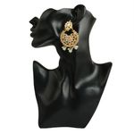 Buy Karatcart GoldPlated Fashion Chandbali Dangler Stylish Party Wear Earrings For Women - Purplle