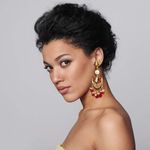 Buy Karatcart GoldPlated Fashion Red Meena Dangler Stylish Fancy Party Wear Earrings With Maang-Tikka For Women - Purplle