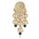 Buy Karatcart GoldPlated Green Beads Dangler Stylish Fancy Party Wear Earrings For Women - Purplle