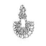 Buy Karatcart Afghani Tribal Oxidised Dangler Stylish Party Wear Peacock Earrings For Women - Purplle