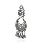Buy Karatcart Afghani Tribal Oxidised Dangler Stylish Fancy Party Wear Light Weight Peacock Earrings For Women - Purplle