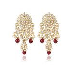 Buy Karatcart GoldPlated Stylish Fancy Party Wear Earrings with Maang-Tikka For Women - Purplle