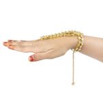 Buy Karatcart GoldPlated Kundan Hathphool for Women - Purplle
