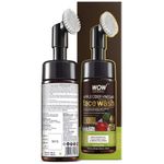 Buy WOW Skin Science Apple Cider Vinegar Foaming Face Wash With Built-In Face Brush (100 ml) - Purplle