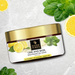 Buy Good Vibes Brightening Gel Scrub - Lime & Basil (50 gm) - Purplle