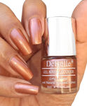 Buy DeBelle Gel Nail Lacquer Metallic Roseate Gold Nail Polish - Rose Gold, (8 ml) - Purplle