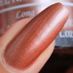 Buy DeBelle Gel Nail Lacquer Metallic Roseate Gold Nail Polish - Rose Gold, (8 ml) - Purplle