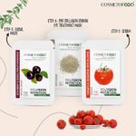 Buy Cosmetofood Professional Tomato Tan Eliminator Skin Nutrition Facial Kit (350 ml) - Purplle